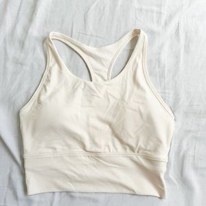 White longline sports bra - Stori